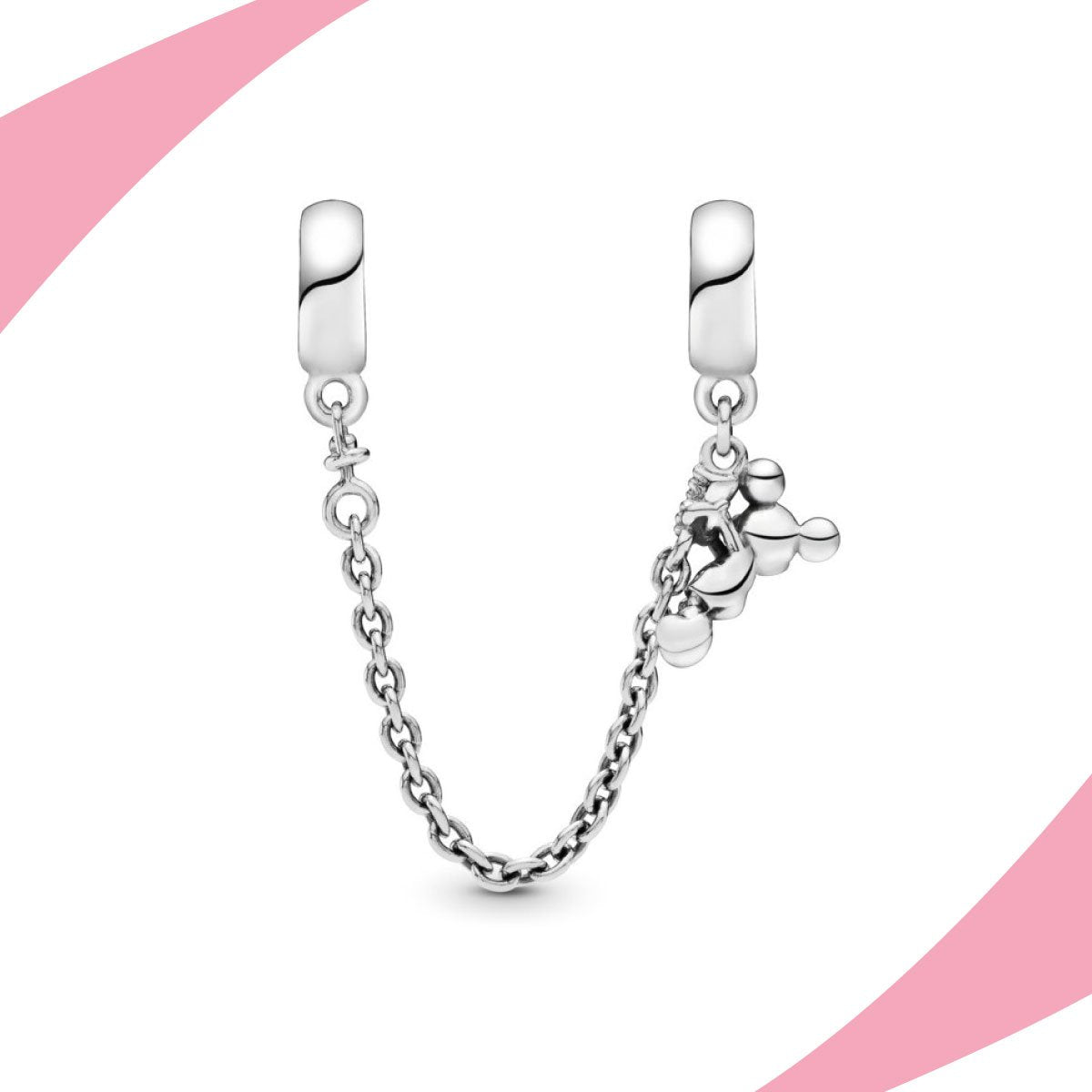 Charm Cadena de Seguridad Mickey