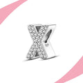 Charm Letra X Brillante