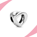 Charm Corazón anudado
