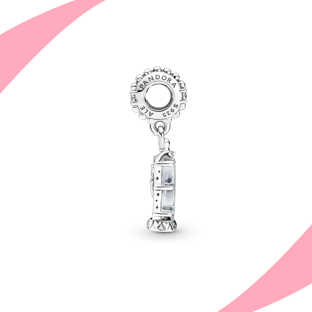 Charm Rosa Encantada La Bella y La Bestia