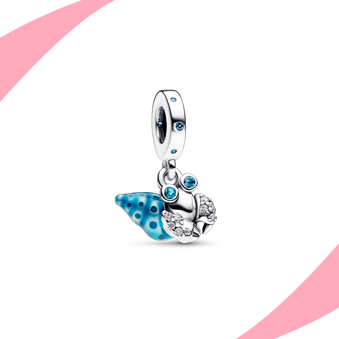 Charm Caracol Azúl