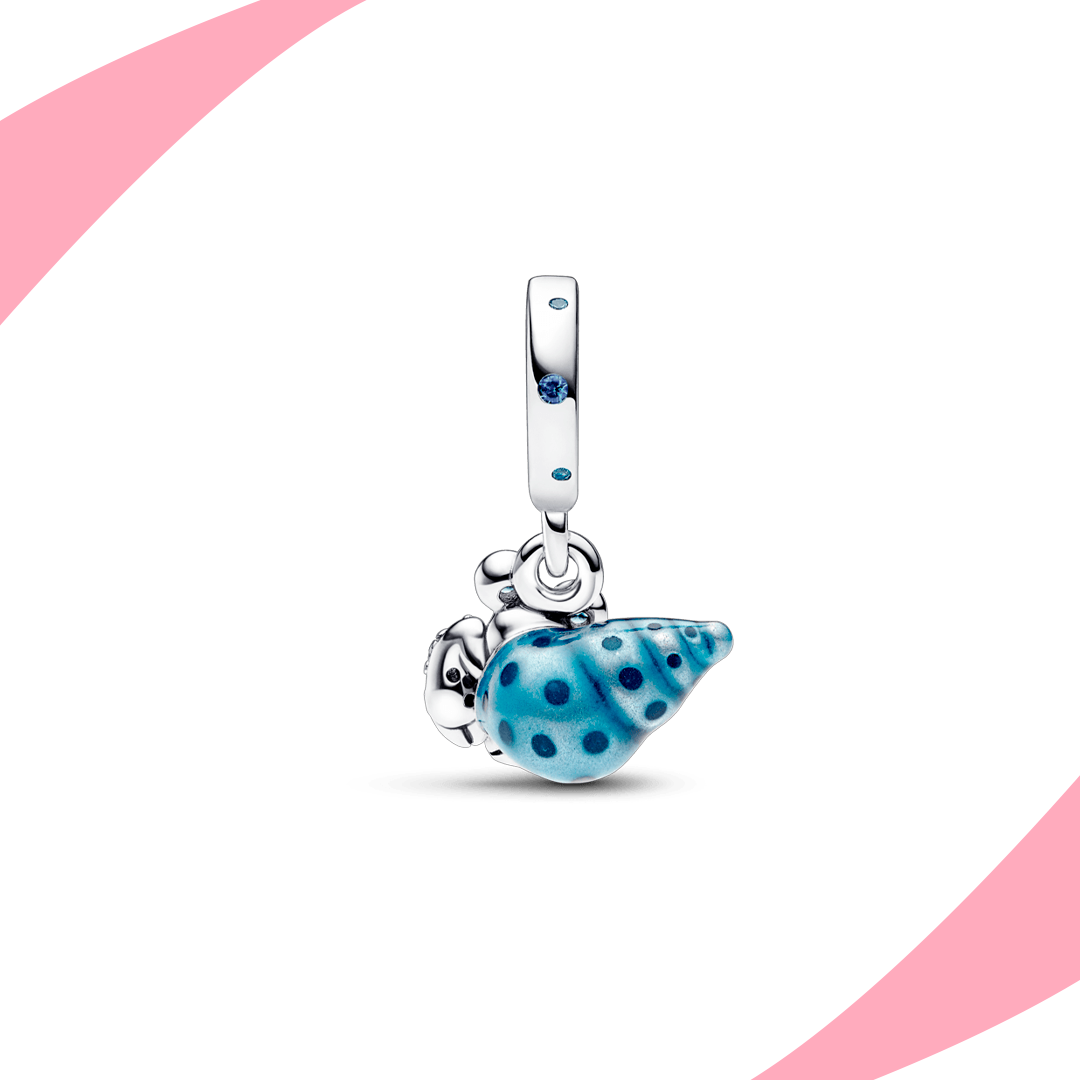Charm Caracol Azúl