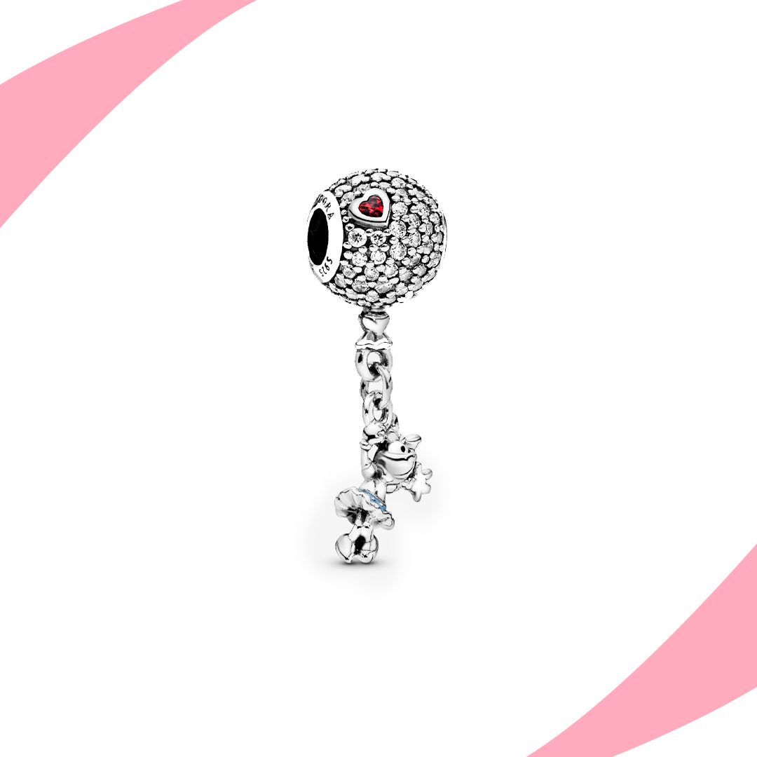 Charm Minnie Bailarina Colgante
