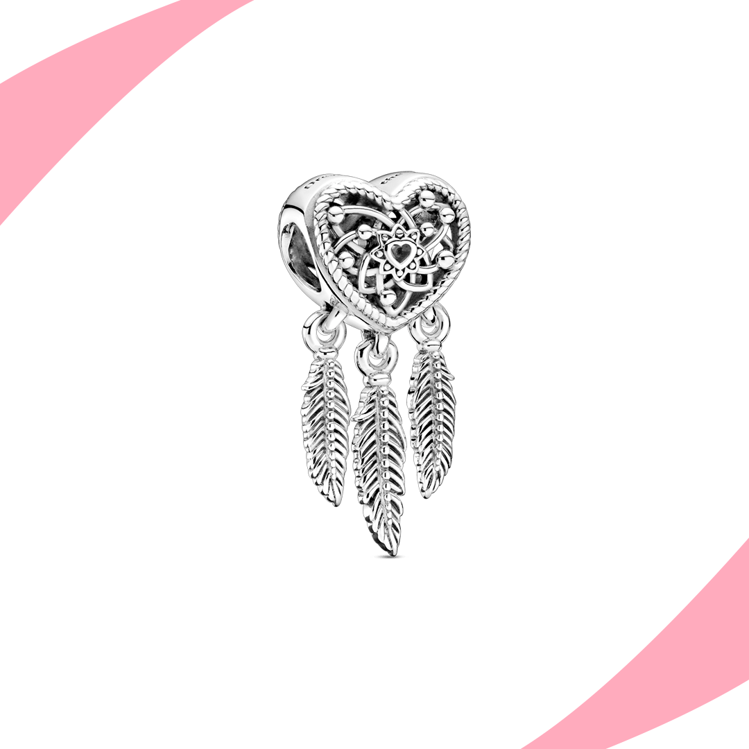 Charm Corazón Atrapasueños