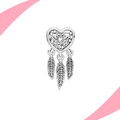 Charm Corazón Atrapasueños