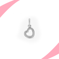 Charm Corazón Trenzado