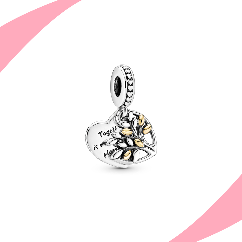 Charm Corazón y Árbol