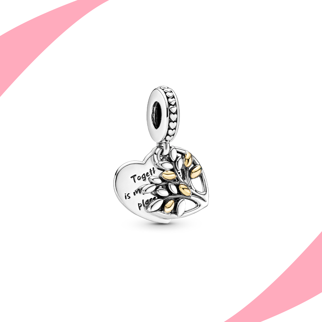 Charm Corazón y Árbol