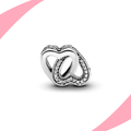 Charm Corazones Entrelazados
