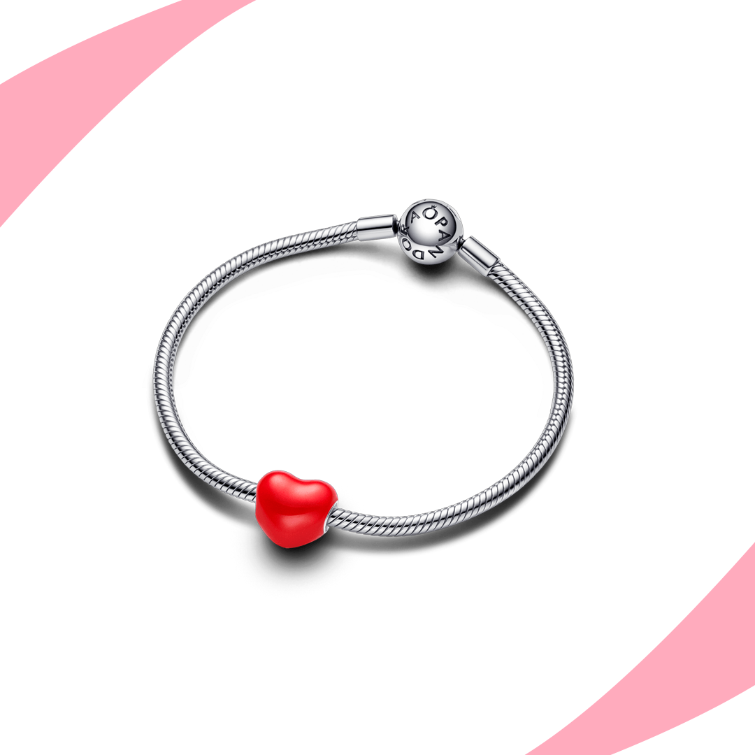 Charm Corazón Rojo