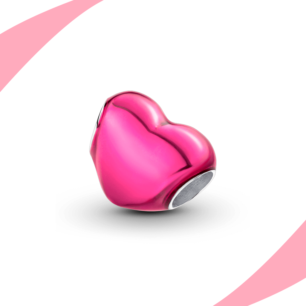 Charm Corazón Rosa