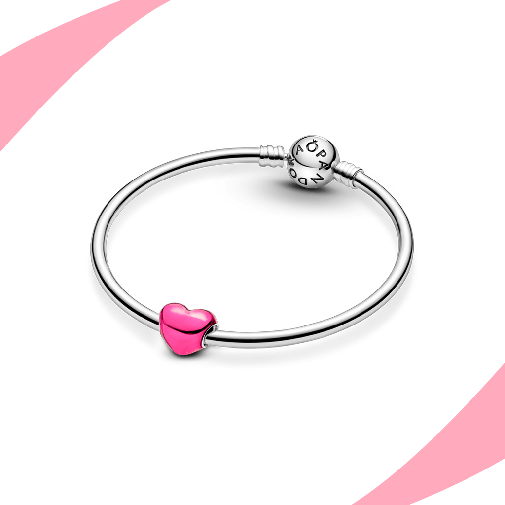 Charm Corazón Rosa