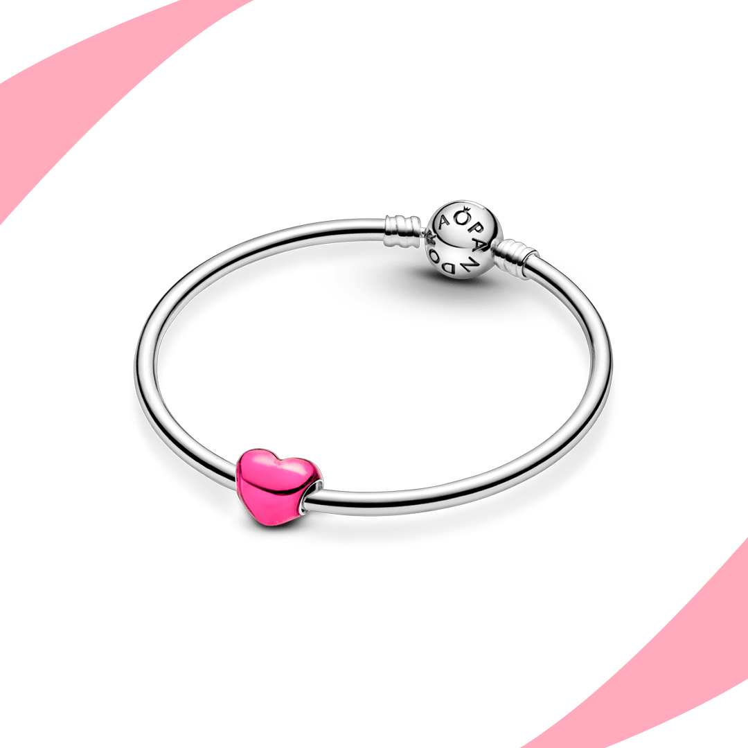 Charm Corazón Rosa