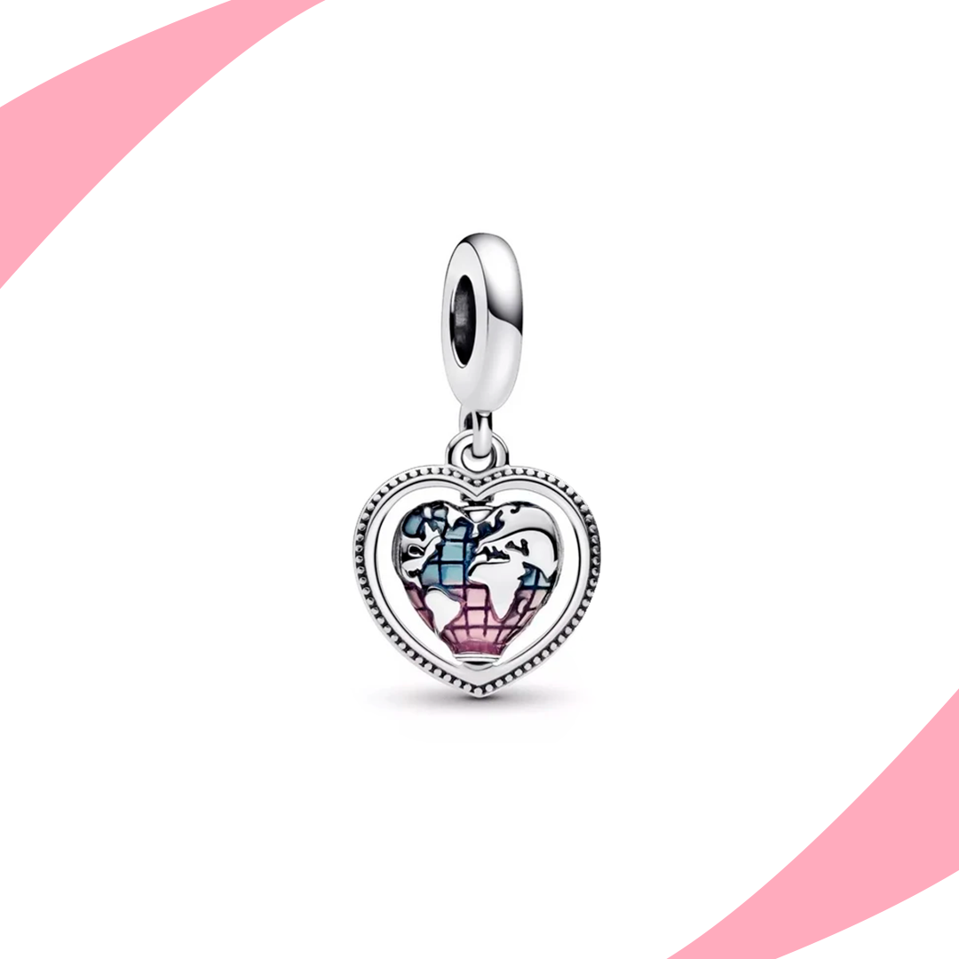 Charm Mapa Corazón