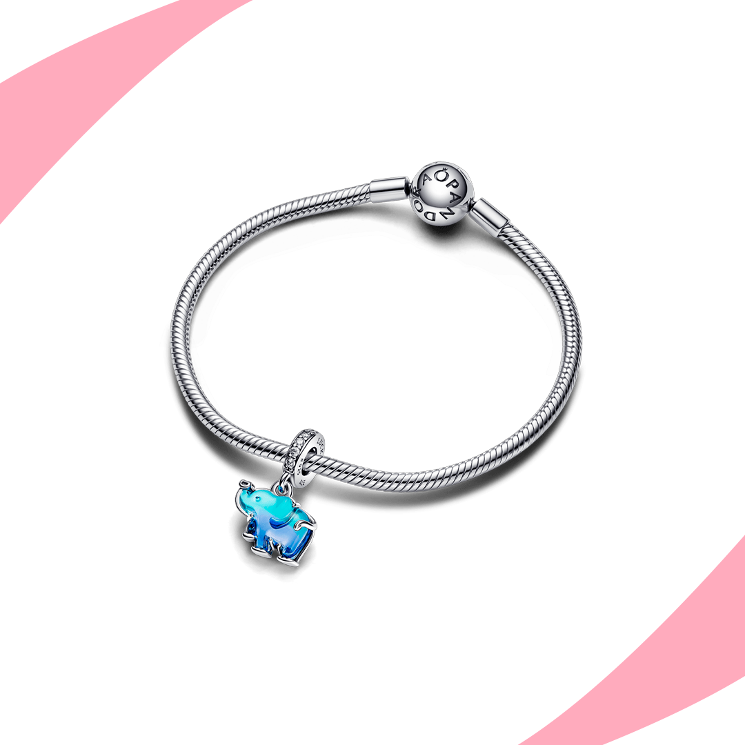 Charm Elefante Azul