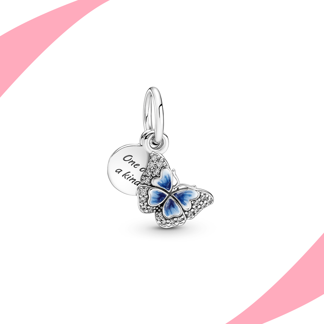 Charm Mariposa Azul One of a Kind