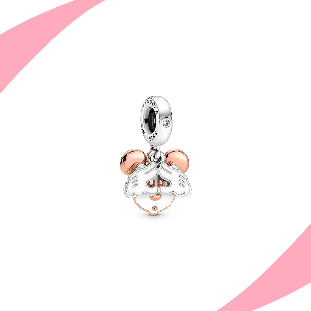 Charm Minnie Mouse Ojos Cubiertos