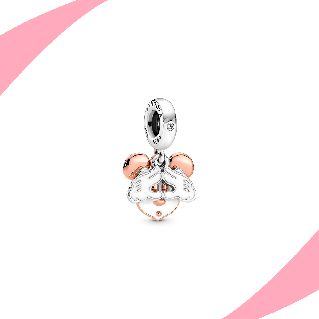 Charm Minnie Mouse Ojos Cubiertos