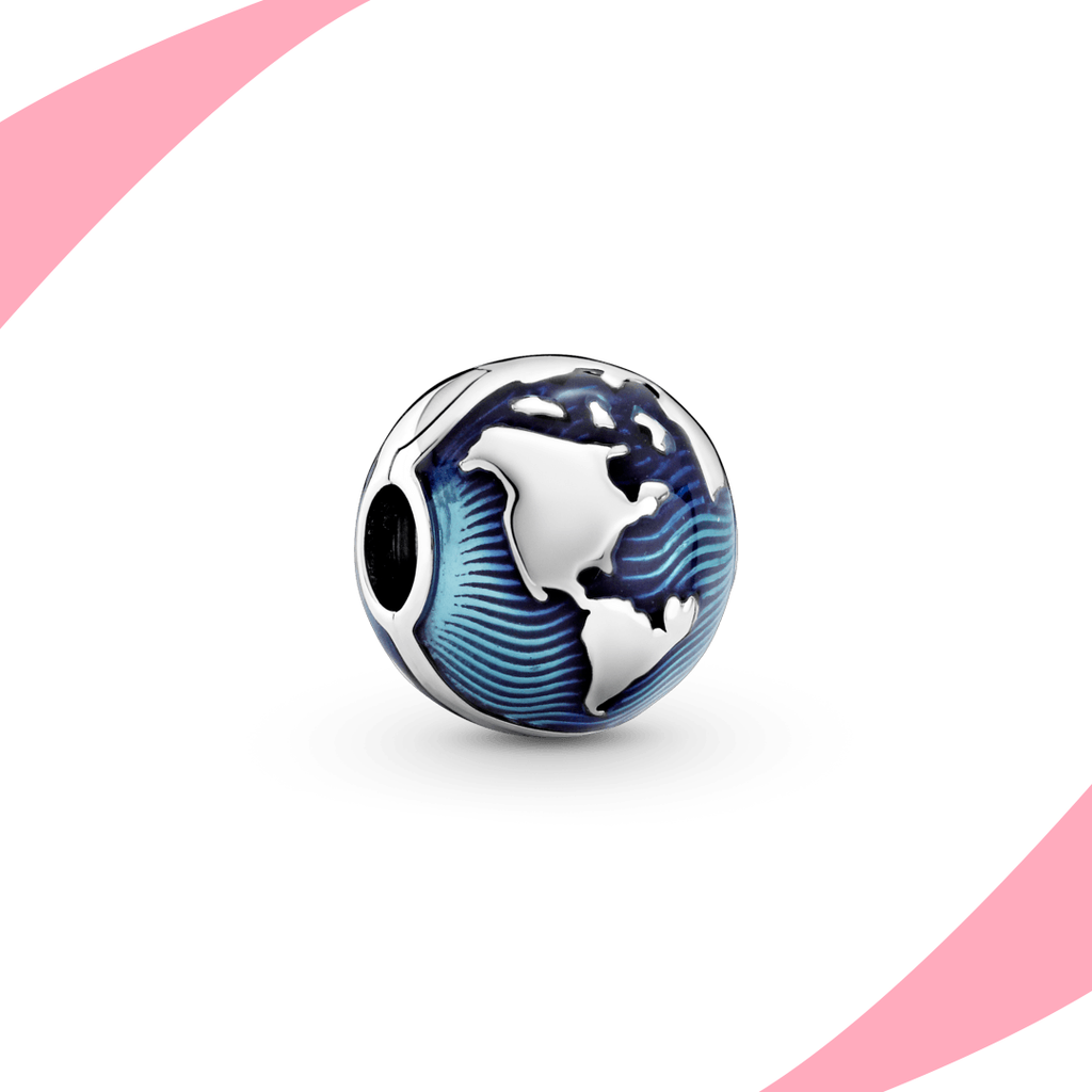 Charm Mundo Azul Esférico