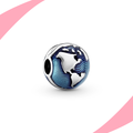 Charm Mundo Azul Esférico