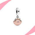 Charm Concha Rosa