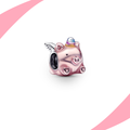 Charm Cerdito Unicornio Volador