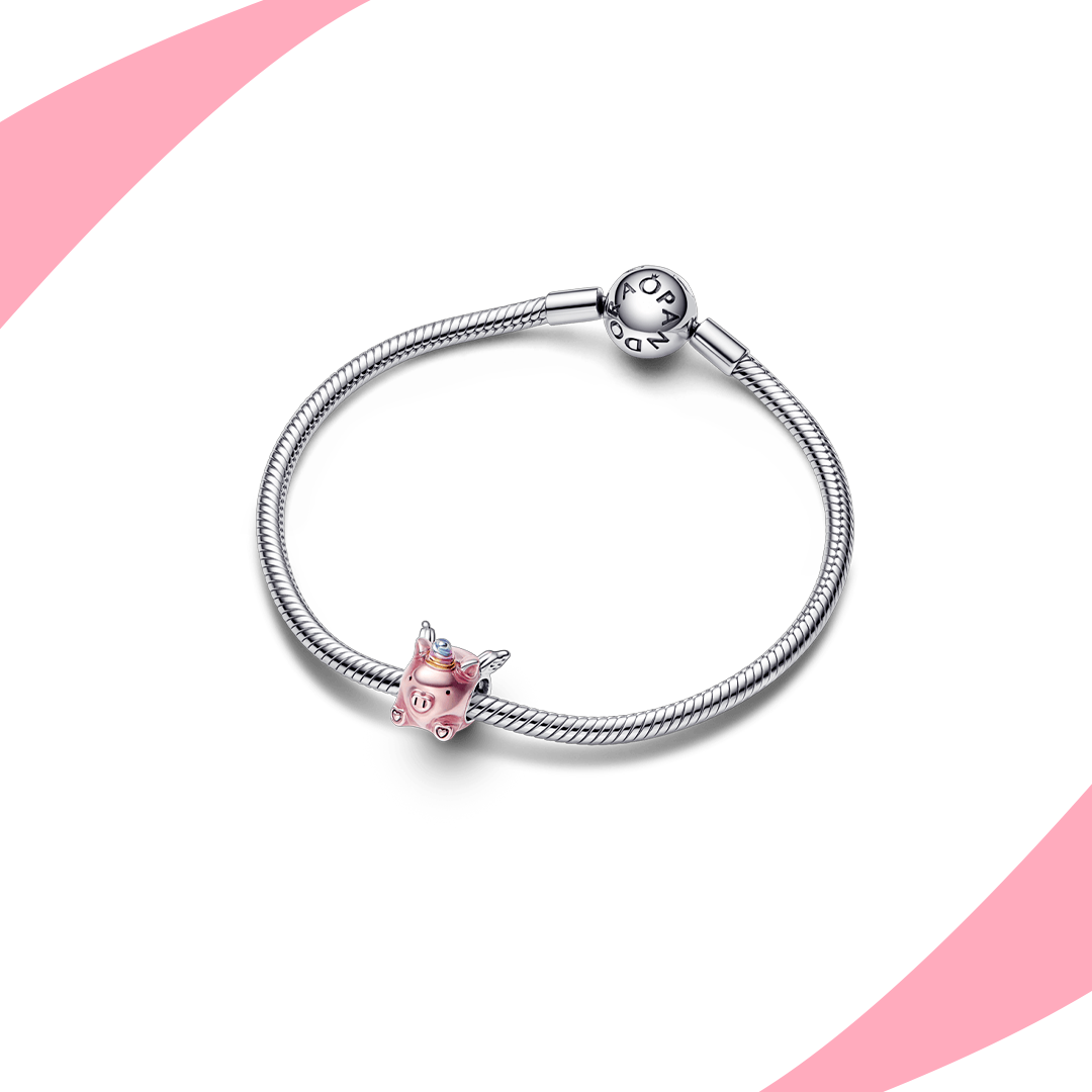 Charm Cerdito Unicornio Volador