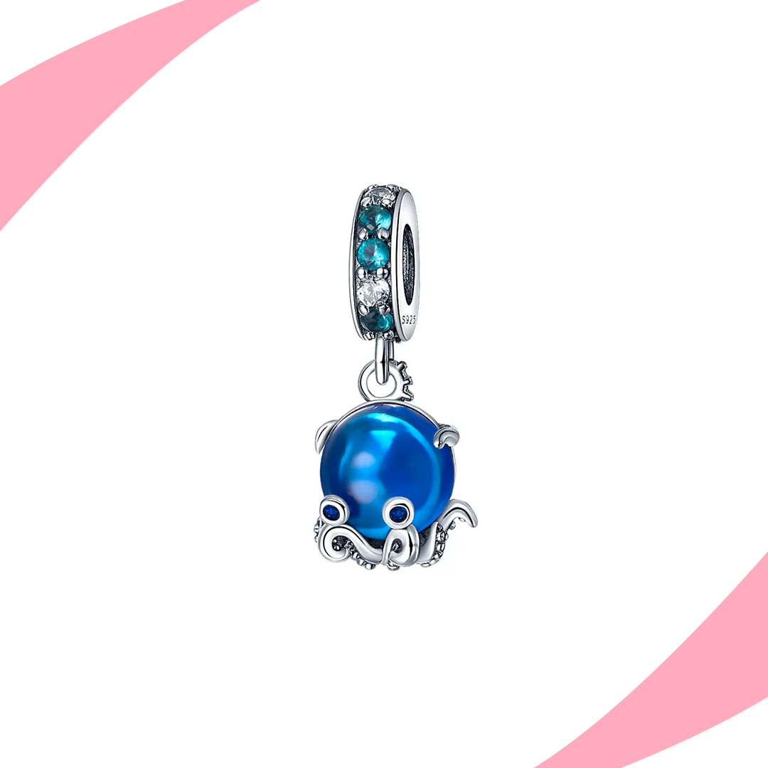 Charm Pulpo Azul